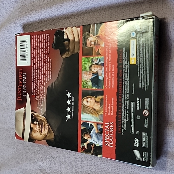 Justified Season 3 Dvd Set - Picture 2 of 4